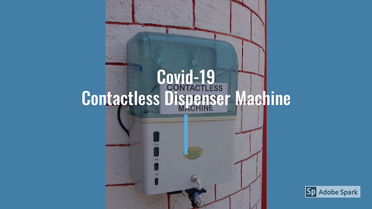 Do it Yourself Contactless sanitizer dispenser